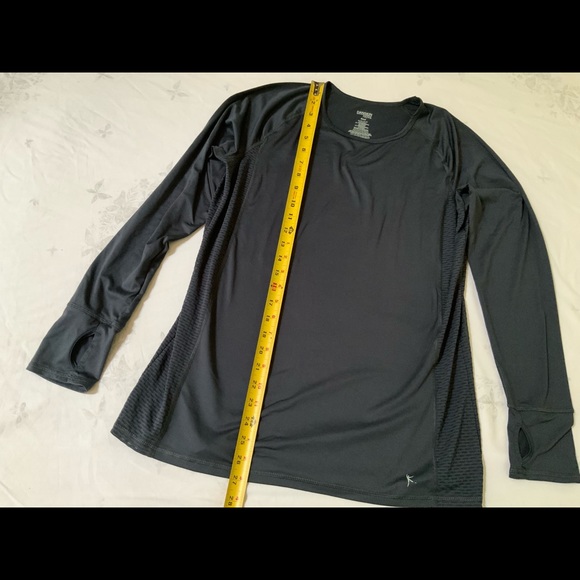 Danskin Now Running Pullover w/ Thumbholes Size 16-18 - Picture 2 of 9